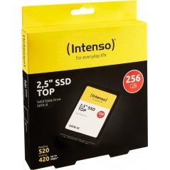 Hard Disk SSD 2.5 Intenso 256GB TOP SATA3 2.5 intern 3812440