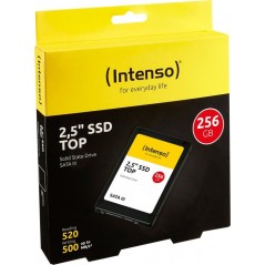 Vendita Intenso Hard Disk Ssd M.2 Sata Intenso SSD 256GB TOP SATA3 2.5 intern 3812440 3812440