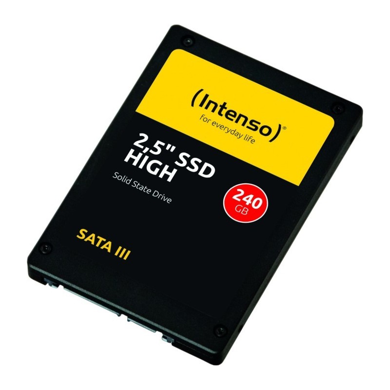 Hard Disk SSD 2.5 Intenso 240GB HIGH SATA3 2.5 intern 3813440