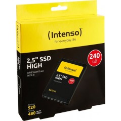 Vendita Intenso Hard Disk Ssd Hard Disk SSD 2.5 Intenso 240GB HIGH SATA3 2.5 intern 3813440 3813440