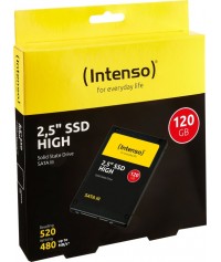 Hard Disk SSD 2.5 Intenso 120GB HIGH SATA3 3813430