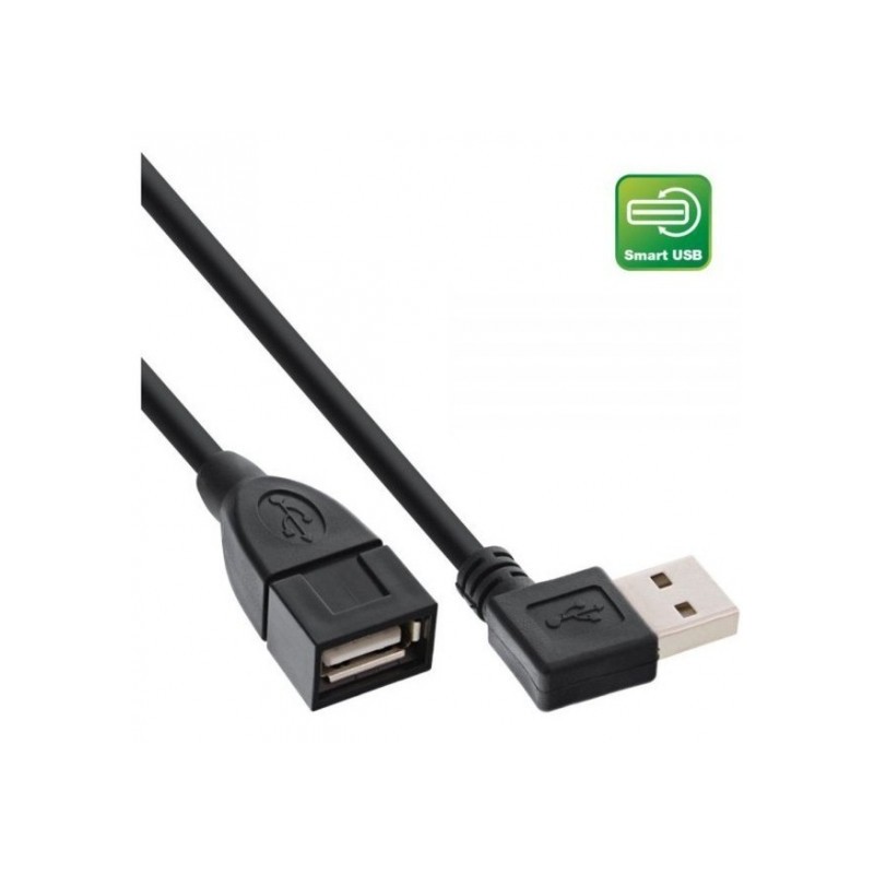Vendita InLine Smart USB 2.0 prolunga Type A maschio angolato a Typ