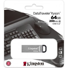 Vendita Kingston Technology Usb Flash - Pen Drive USB Stick 64GB Kingston DataTraveler Kyson USB 3.2 DTKN/64GB DTKN/64GB