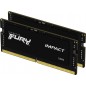 Memoria Ram So-Dimm Kingston 32GB DDR5 5600 FURY Impact KF556S40IBK2-32 KIT 2x16GB