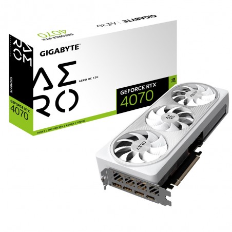 Vendita Gigabyte Schede Video Nvidia Gigabyte GeForce® RTX 4070 12GB AERO OC GV-N4070AERO OC-12GD