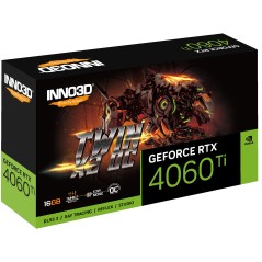 Vendita Inno3D Schede Video Nvidia Inno3D GeForce® RTX 4060TI 16GB Twin X2 OC N406T2-16D6X-178055N