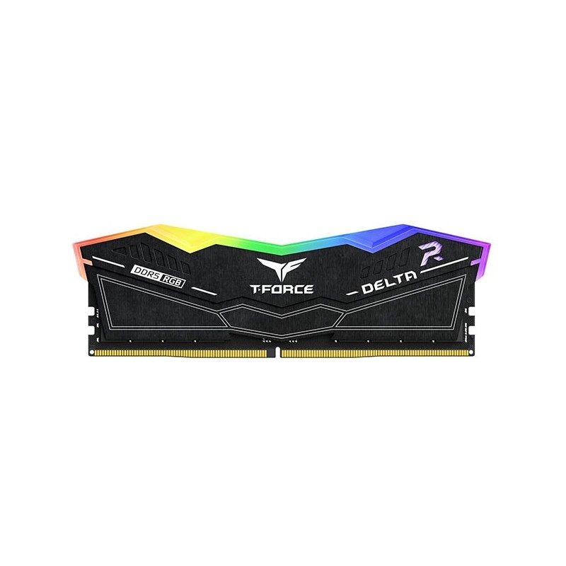 Memoria Ram Team Group DDR5 6000 32GB T-Force Delta RGB FF3D532G6000HC38ADC01 Black KIT 2x16GB