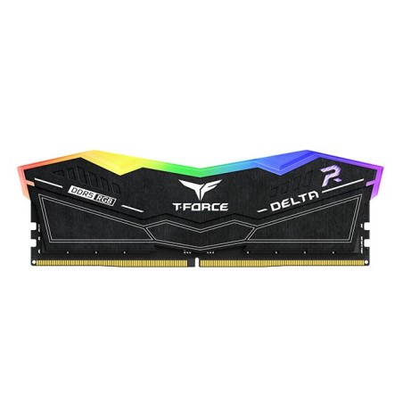 Vendita Team Group Memoria Ram Ddr5 Memoria Ram Team Group DDR5 6000 32GB T-Force Delta RGB FF3D532G6000HC38ADC01 Black KIT 2...