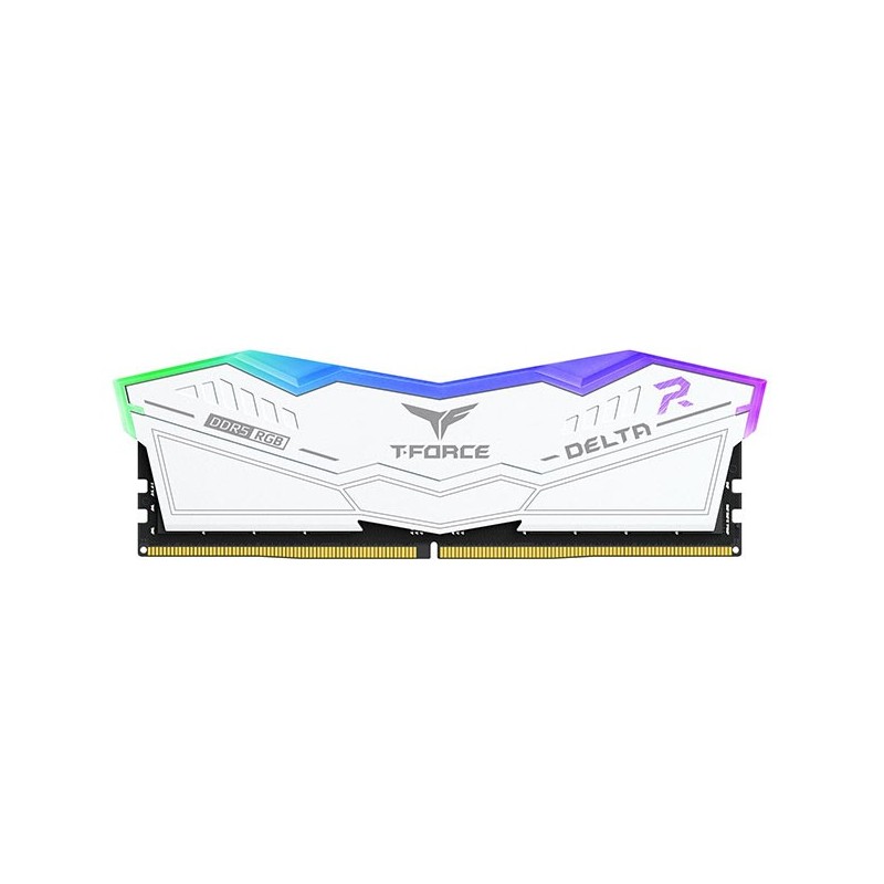 Memoria Ram DDR5 Team Group 32GB 6400 T-Force Delta RGB FF4D532G6400HC40BDC01 White