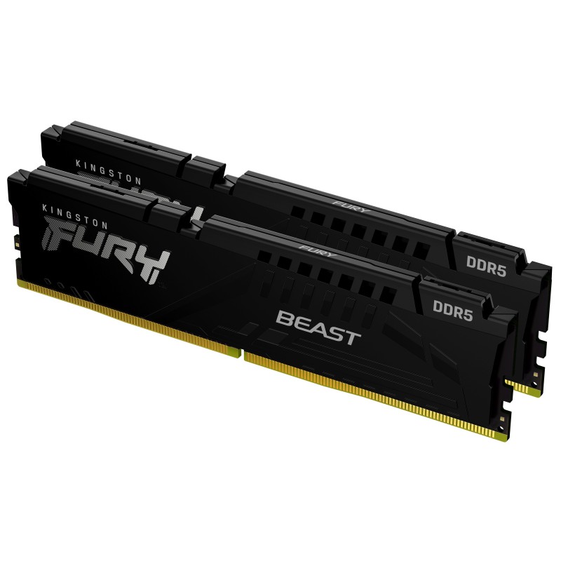 Memoria Ram Kingston Ddr5 16GB 5200 Kingston EXPO FURY Beast KF552C36BBEK2-16 KIT 2x8GB