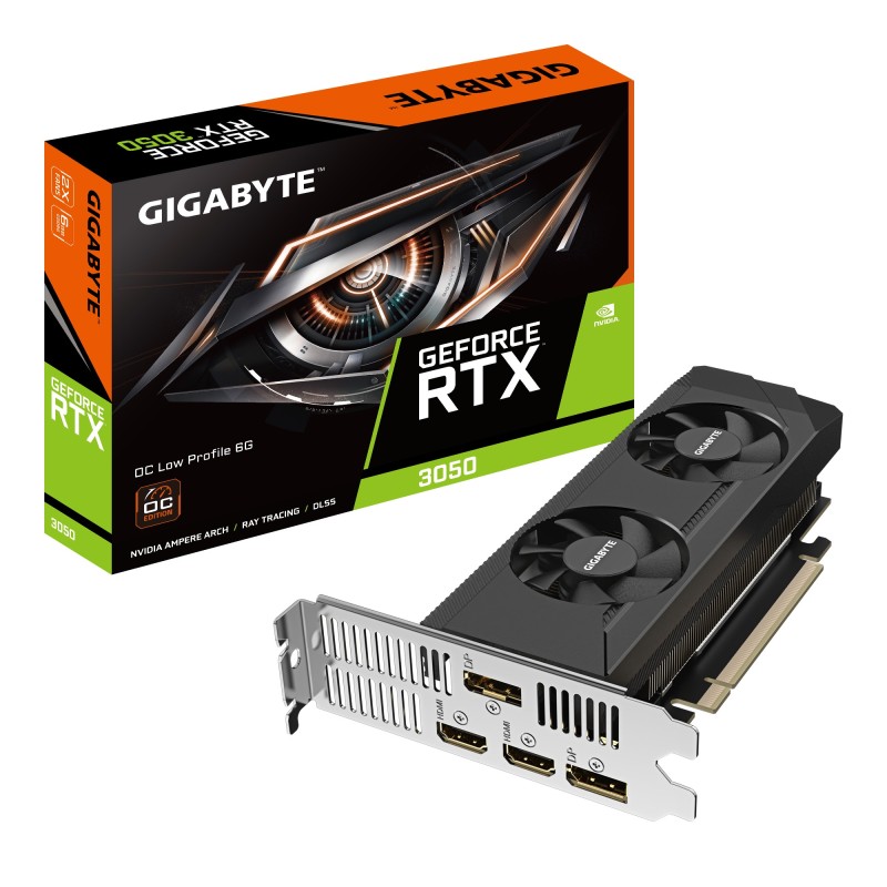 Gigabyte GeForce® RTX 3050 6GB OC Low Profile