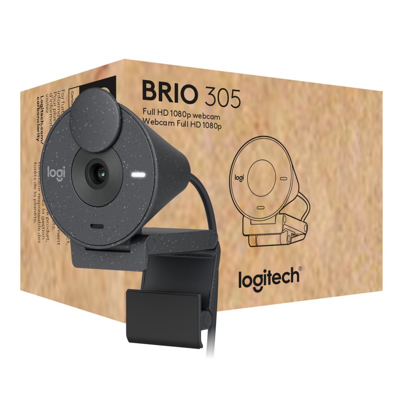 Webcam Logitech Brio 305 (960-001469) 2 MP