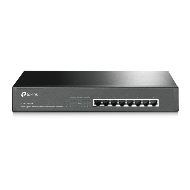 TP-Link Switch Gigabit 8-port 10/100/1000M TL-SG1008MP