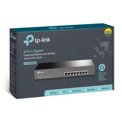 Vendita Tp-Link Switch Di Rete TP-Link Switch Gigabit 8-port 10/100/1000M TL-SG1008MP TL-SG1008MP