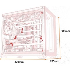 Vendita RAIJINTEK Case RAIJINTEK PAEAN C7 BLACK TG4 0R20B00234