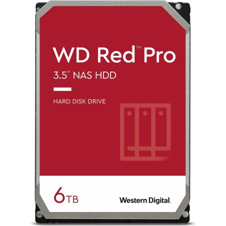 Vendita Western Digital Hard Disk 3.5 Hard Disk 3.5 Western Digital 6TB Red NAS Pro SataIII WD6003FFBX