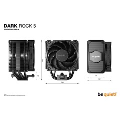 Vendita Be quiet! Dissipatori Per Cpu ad Aria Cooler Be Quiet Dark Rock 5 BK035 BK035