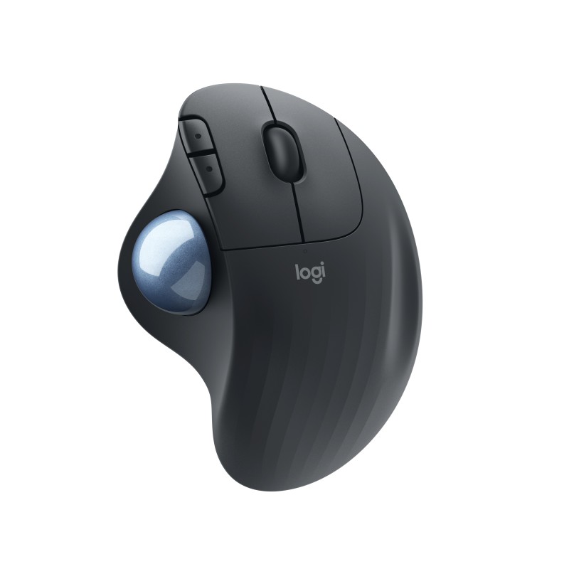 Mouse Logitech ERGO M575 for Business - rechts - Trackball - RF Wireless + Bluetooth - 2000 DPI - Graphit (910-006221)