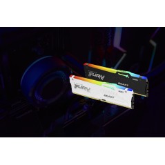 Vendita Kingston Technology Memoria Ram Ddr5 Memoria Ram DDR5 16GB 5600 Kingston FURY Beast RGB KF556C40BBAK2-16 2x8GB KF556C...