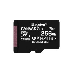 Vendita Kingston Technology Flash Memory Micro SDXC 256GB Kingston Canvas Select Plus + Adapter SDCS2/256GB SDCS2/256GB