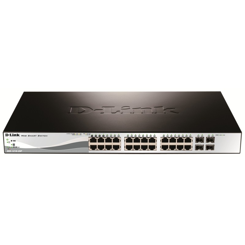 D-Link Switch 24-Port 10/100/1000 DGS-1210-28P/E