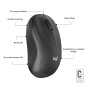 Mouse Logitech M240 Bluetooth (910-007119)