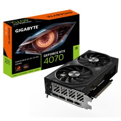 Vendita Gigabyte Schede Video Nvidia Gigabyte GeForce® RTX 4070 12GB Windforce 2X OC V2 GV-N4070WF2OCV2-12GD