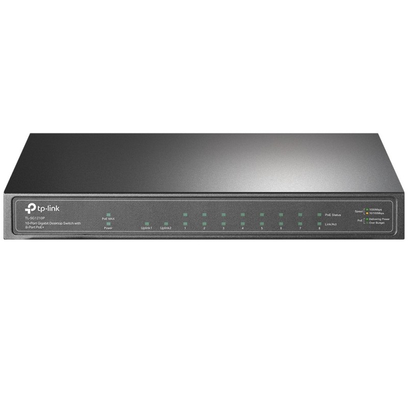 TP-Link Switch 8-port 10/100/100 TL-SG1210P