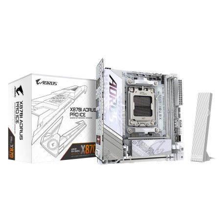 Vendita Gigabyte Schede Madri Socket Am5 Amd Gigabyte AM5 GA-X870I AORUS PRO ICE X870I AORUS PRO ICE