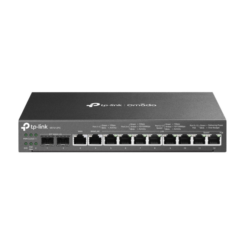 TP-Link Omada ER7212PC Router 8-port Switch