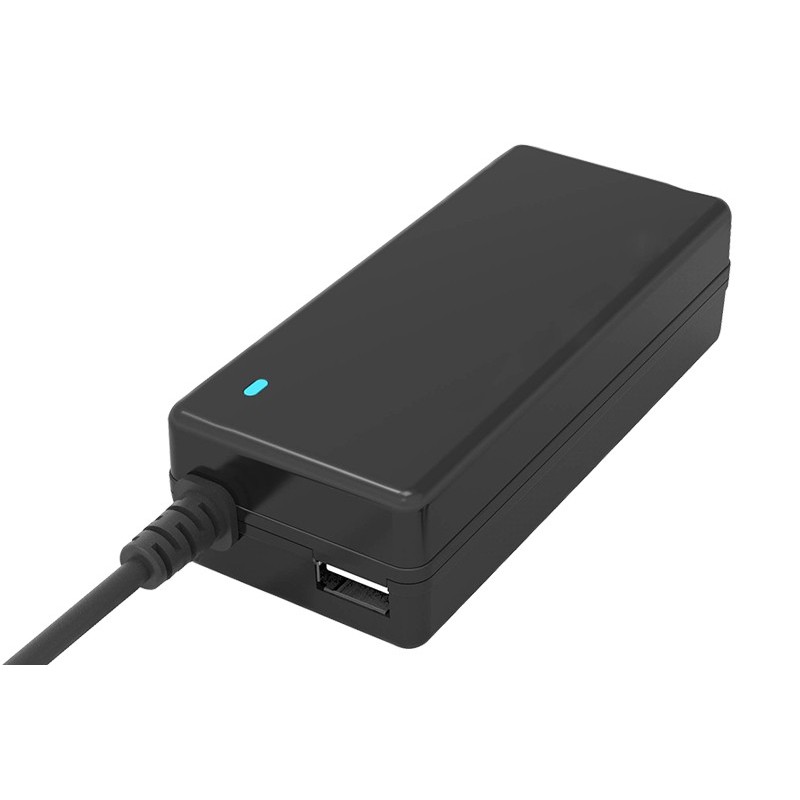 Alimentatore Notebook Universale per Notebook 65W con 12 connettori porta USB