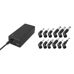 Vendita iTek Alimentatori Per Notebook Alimentatore Notebook Universale per Notebook 65W con 12 connettori porta USB ITNBAE65